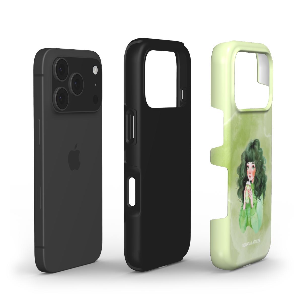 Telefono Dėklas ''Matcha Mergaitė''